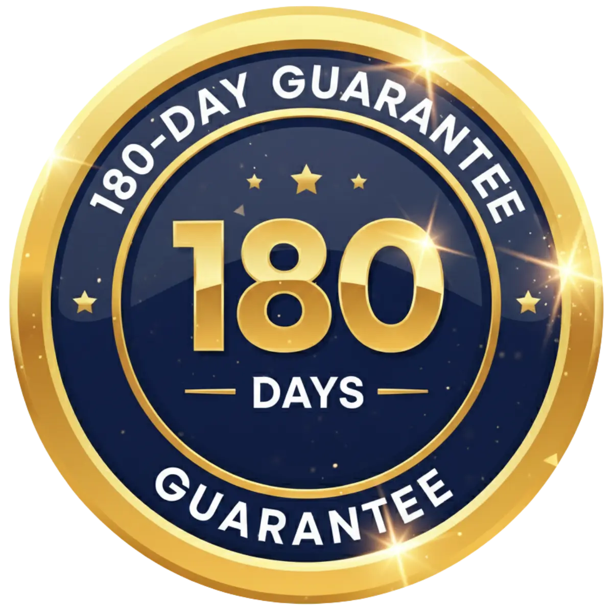 180-Day Money Back Guarantee